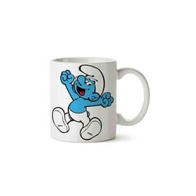 Hobi Shop Şirinler Smurfette Esner Şirin Beyaz Porselen Kupa Bardak