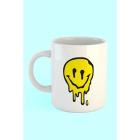 Hobi Shop Smiley Baskılı Porselen Kupa