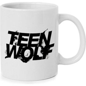 Hobi Shop Teen Wolf Baskılı Beyaz Kupa Bardak