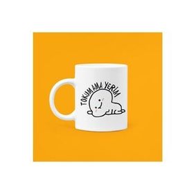 Hobi Shop Tokum Ama Yerim Mood Baskılı Seramik Kupa