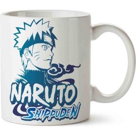 Hobi Shop Uzumaki Naruto Anime Naruto Shippuden Beyaz Porselen Kupa Bardak