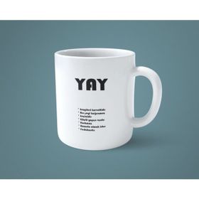Hobi Shop Yay Burcu Beyaz Kupa Bardak