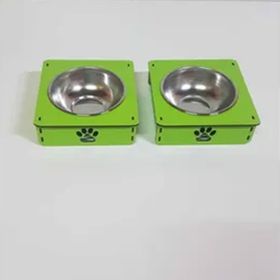 Hobicim Yeşil Kedi ve Köpek Mama Su Kabı