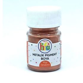 Hobiflex Reçine Metalik Sedefli Pigment 10 gr Terakota Epoksi Toz Boya
