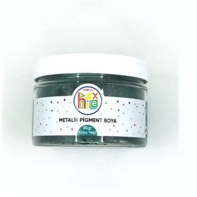 Hobiflex Reçine Metalik Sedefli Pigment 50 gr Koyu Yeşil Epoksi Toz Boya