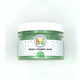 Hobiflex Reçine Metalik Sedefli Pigment Açık Yeşil 50 gr Epoksi Toz Boya
