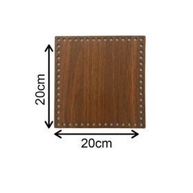 Hobitu 20x20 Kare Ahşap Taban