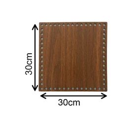 Hobitu 30x30 Kare Ahşap Taban