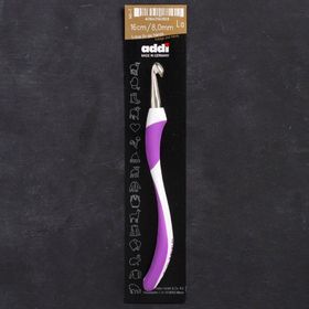 Hobium 140-7 Addi Swing 8 mm 16 cm Mor Ergonomik Yün Tığ