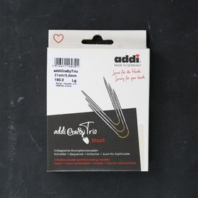 Hobium Addi Crasytrio 3'lü 3 mm 21 cm Misinalı Çorap Şişi