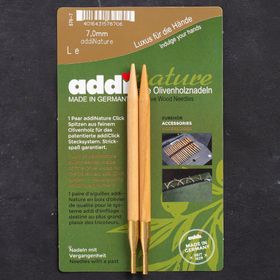 Hobium Addi Nature Olive Wood Click 7 mm 13 cm Misinalı Şiş