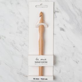 Hobium La Mia Whitewood 10 mm 15.5 cm Ahşap Yün Tığ
