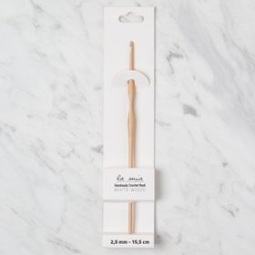 Hobium La Mia Whitewood 2.5 mm 15.5 cm Ahşap Yün Tığ