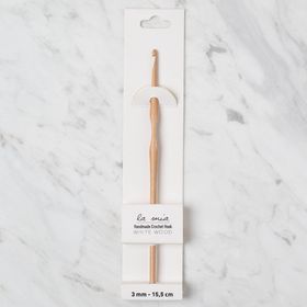 Hobium La Mia Whitewood 3 mm 15.5 cm Ahşap Yün Tığ