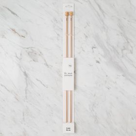 Hobium La Mia Whitewood 3 mm 36 cm Ahşap Örgü Şişi