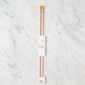 Hobium La Mia Whitewood 4.5 mm 36 cm Ahşap Örgü Şişi