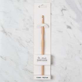 Hobium La Mia Whitewood 4 mm 15.5 cm Ahşap Yün Tığ