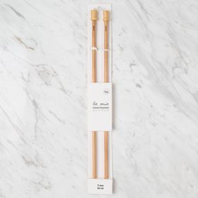 Hobium La Mia Whitewood 7 mm 36 cm Ahşap Örgü Şişi