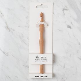 Hobium La Mia Whitewood 9 mm 15.5 cm Ahşap Yün Tığ