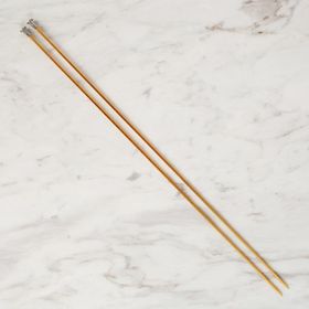 Hobium Loren Crafts 2.5 mm 35 cm Sarı Metal Örgü Şişi