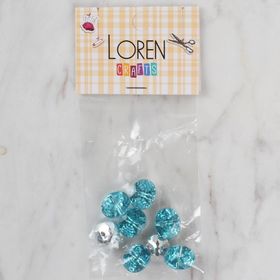 Hobium Loren Crafts 234 Turkuaz 8'li Düğme