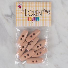 Hobium Loren Crafts 73 Somon Çoban 8'li Düğme