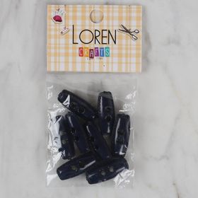 Hobium Loren Crafts 95 Lacivert Çoban 8'li Düğme