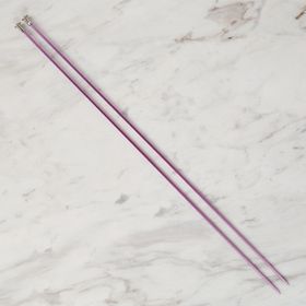 Hobium Loren Cratfs 2.5 mm 35 cm Mor Metal Örgü Şişi