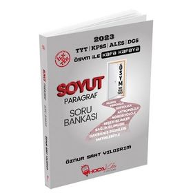 Hoca Kafası Yayınları 2023 TYT KPSS ALES DGS Soyut Paragraf Soru Bankası