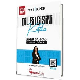 Hoca Kafası Yayınları - 2024 KPSS TYT Dil Bilgisini Kafala Çözümlü Soru Bankası