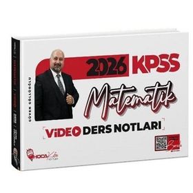 Hoca Kafası Yayınları 2026 KPSS Matematik Video Ders Notları