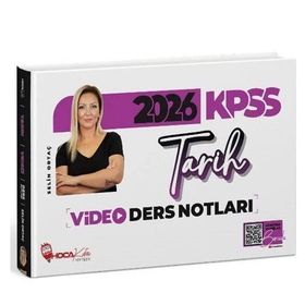 Hoca Kafası Yayınları 2026 KPSS Tarih Video Ders Notları