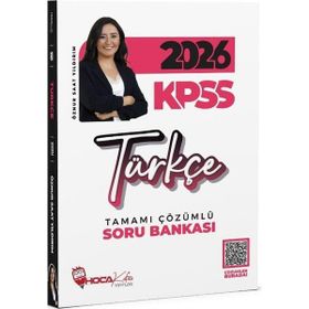Hoca Kafası Yayınları 2026 KPSS Türkçe Çözümlü Soru Bankası
