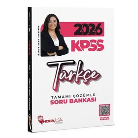Hoca Kafası Yayınları 2026 KPSS Türkçe Çözümlü Soru Bankası