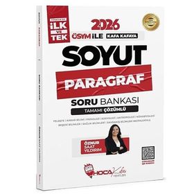 Hoca Kafası Yayınları 2026 KPSS TYT ALES DGS Soyut Paragraf Çözümlü Soru Bankası