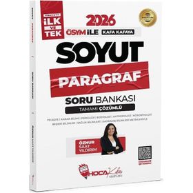 Hoca Kafası Yayınları 2026 KPSS TYT ALES DGS Soyut Paragraf Çözümlü Soru Bankası