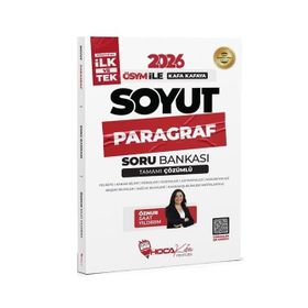 Hoca Kafası Yayınları 2026 KPSS TYT ALES DGS Soyut Paragraf Çözümlü Soru Bankası