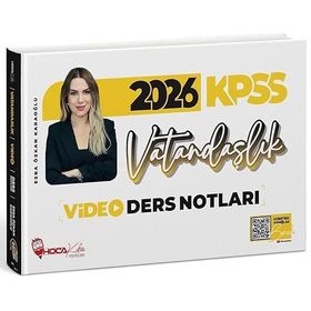 Hoca Kafası Yayınları 2026 KPSS Vatandaşlık Video Ders Notları