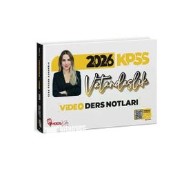 Hoca Kafası Yayınları 2026 KPSS Vatandaşlık Video Ders Notları