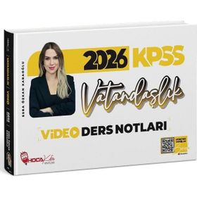 Hoca Kafası Yayınları 2026 KPSS Vatandaşlık Video Ders Notları