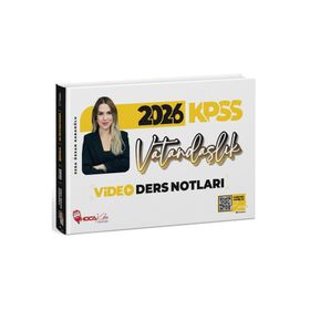 Hoca Kafası Yayınları 2026 KPSS Vatandaşlık Video Ders Notları