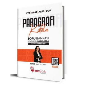 Hoca Kafası Yayınları - Öznur Saat Yıldırım 2024 KPSS TYT ALES DGS Paragrafı Kafala Çözümlü Soru Bankası