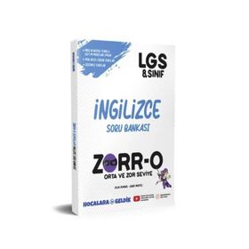 Hocalara Geldik Yayınaları 8. Sınıf İngilizce Zorr-O Soru Bankası