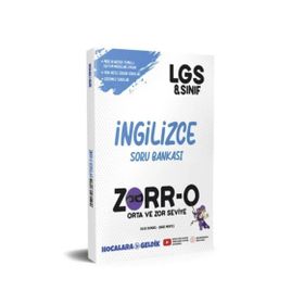 Hocalara Geldik Yayınaları 8. Sınıf İngilizce Zorr-O Soru Bankası