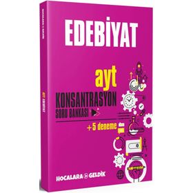 Hocalara Geldik Yayınları YKS AYT Edebiyat Konsantrasyon Soru Bankası
