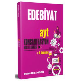 Hocalara Geldik Yayınları YKS AYT Edebiyat Konsantrasyon Soru Bankası