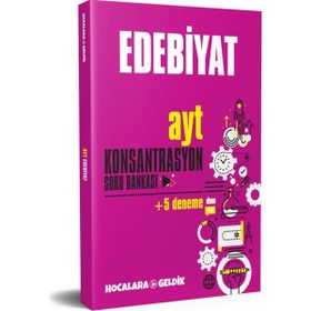Hocalara Geldik Yayınları YKS AYT Edebiyat Konsantrasyon Soru Bankası