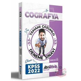 Hocawebde 2022 KPSS Coğrafya Tamamı Çözümlü 33 Deneme