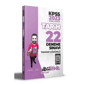 Hocawebde 2023 KPSS Tarih Tamamı Çözümlü 22 Deneme Sınavı