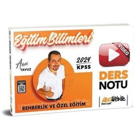 HocaWebde - 2024 KPSS Eğitim Bilimleri Rehberlik ve Özel Eğitim Video Ders Notları